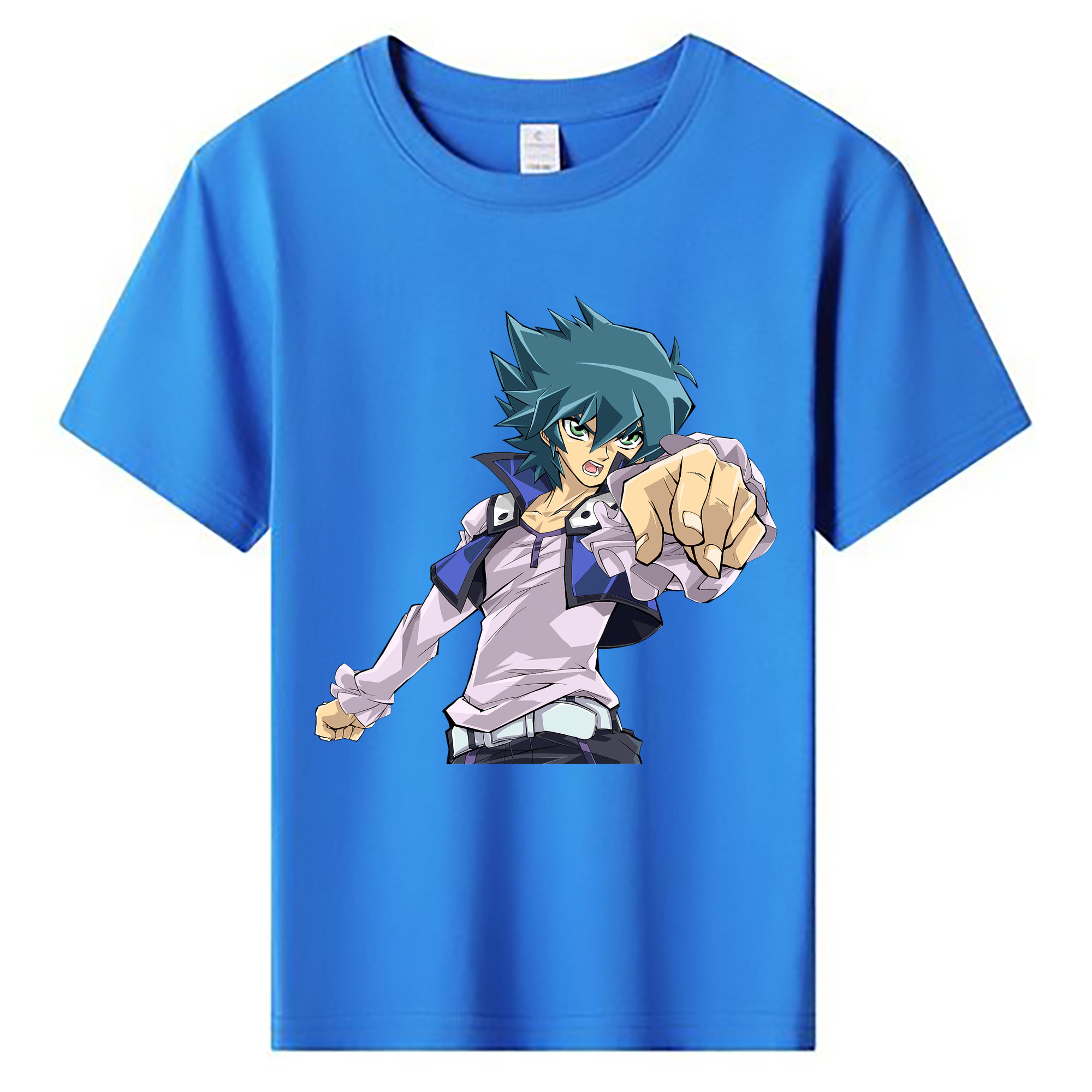 （画像用） 遊☆戯☆王 Yu-Gi-Oh! 綿100％キッズTシャツ（フロントプリント）